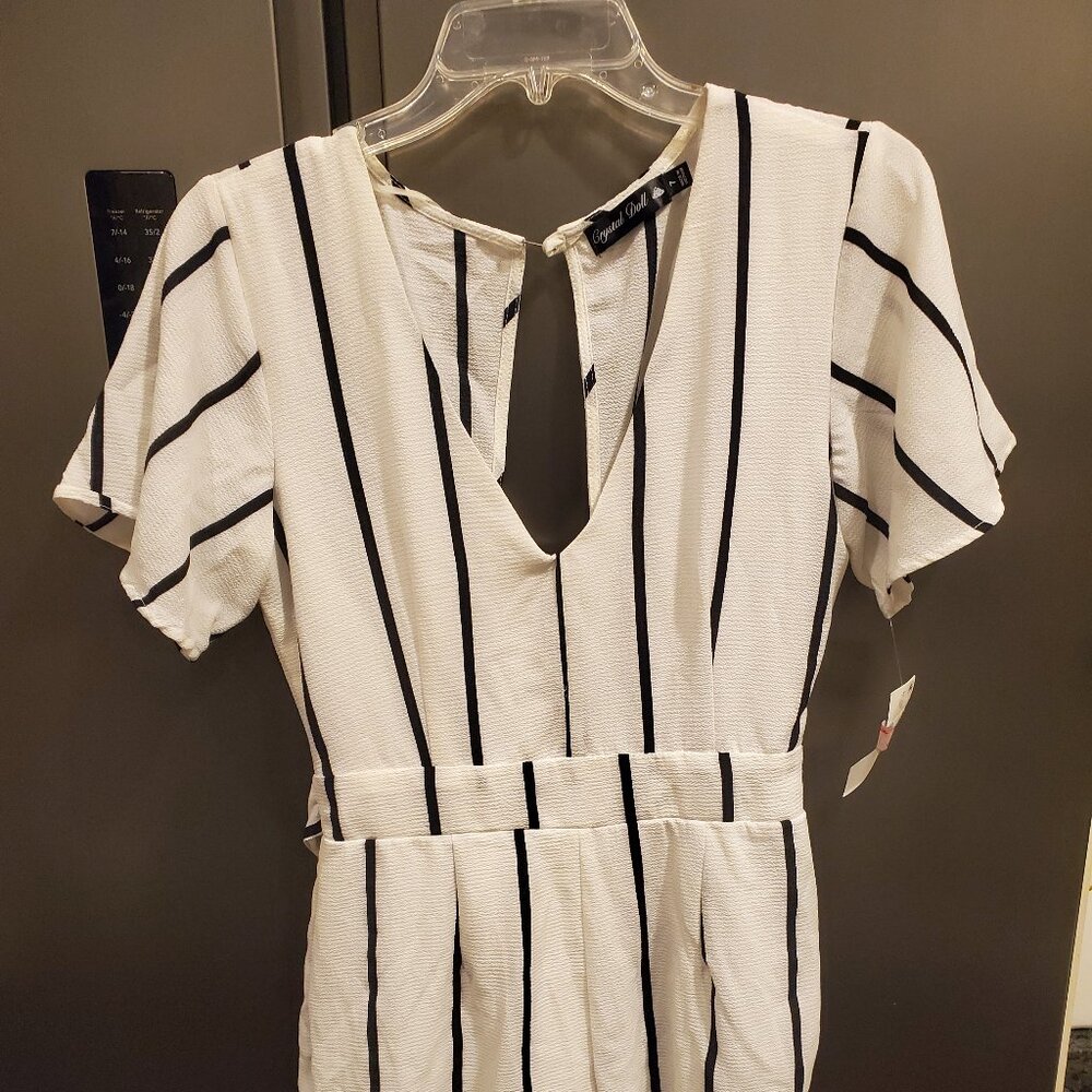 Black and White Romper (M)